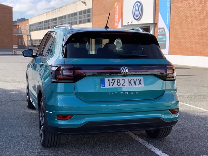 Archivo - El Volkswagen T-Cross en la planta de Volkswagen Navarra