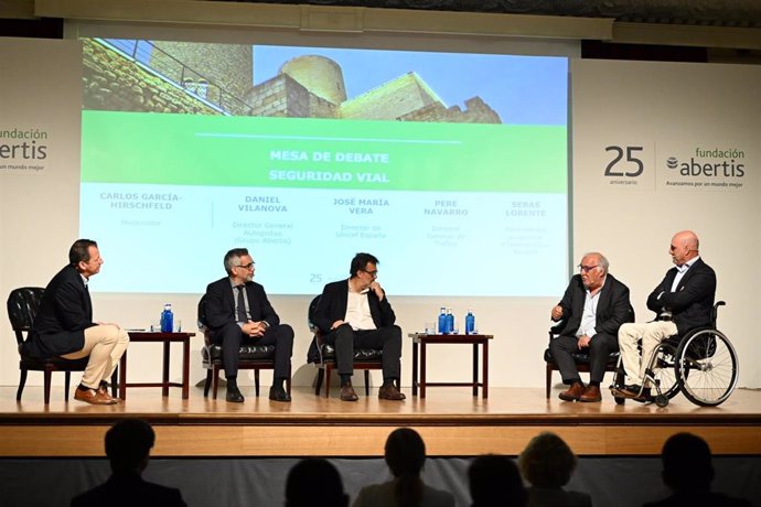 Jornada  'Seguridad Vial e Innovación, 25 años de Fundación Abertis' organizada por la Fundación Abertis con motivo de su 25 aniversario.