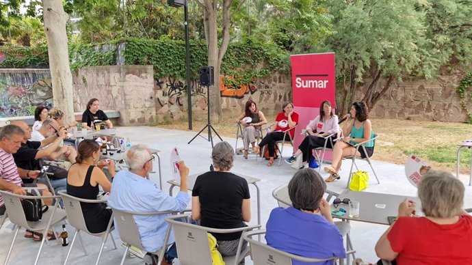 Acto de Sumar Aragón sobre feminismo.