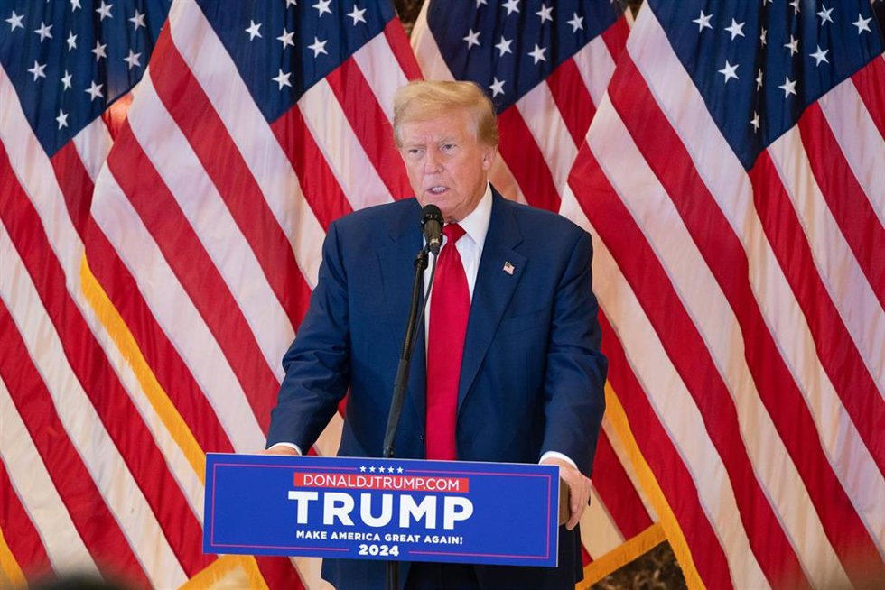 El presidente de Estados Unidos, Donald Trump