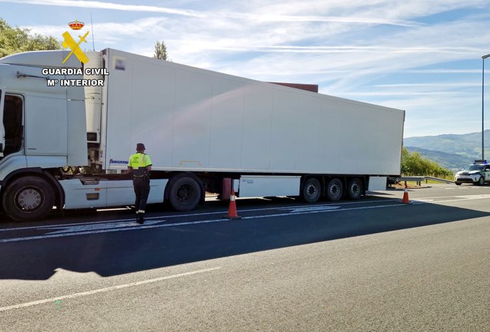 Control a un camión