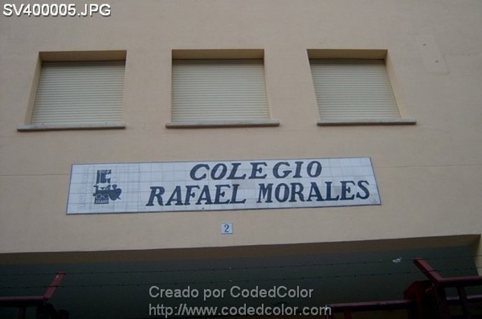 Colegio Rafael Morales de Talavera de la Reina.