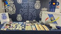 Desmantelado en Sevilla un laboratorio casero de drogas procedentes de Holanda con un detenido
