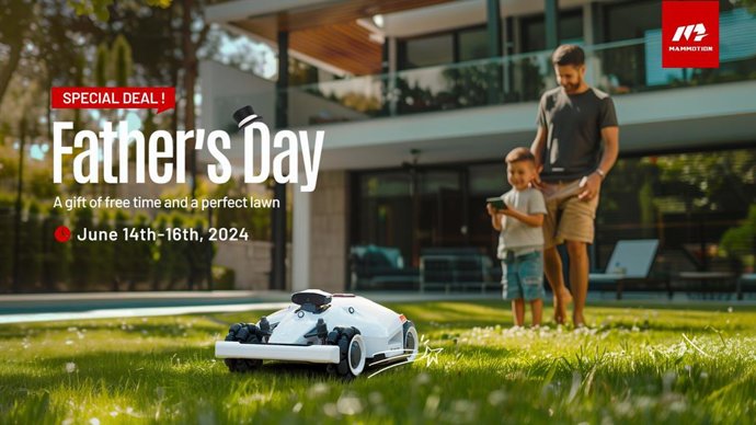 Mammotion LUBA 2 AWD Series Robotic Lawn Mower Fathers Day deal