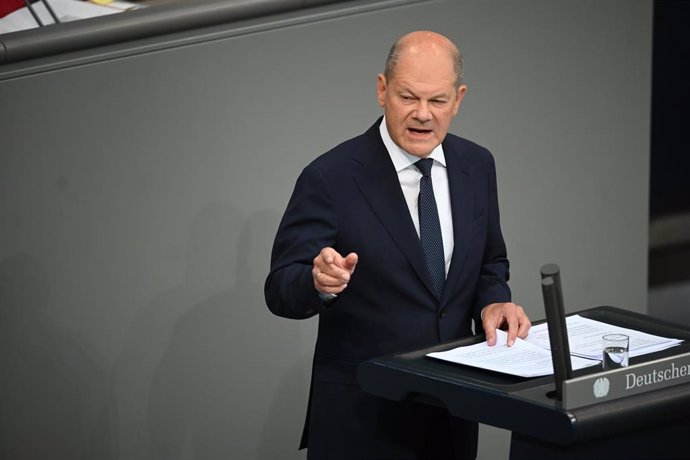 El canciller alemán, Olaf Scholz.