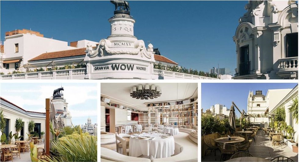 Espacio gastronómico de WOW Concept de Gran Vía