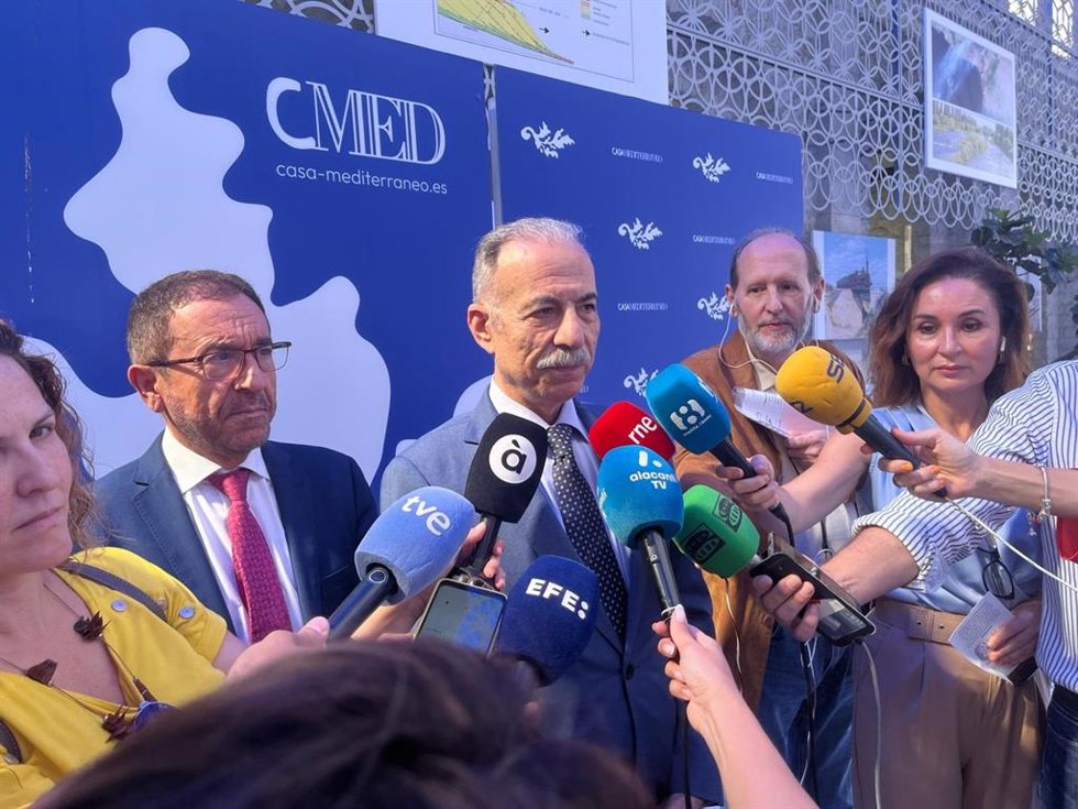 El embajador de Palestina en España, Husni Abdel Wahed, en Alicante