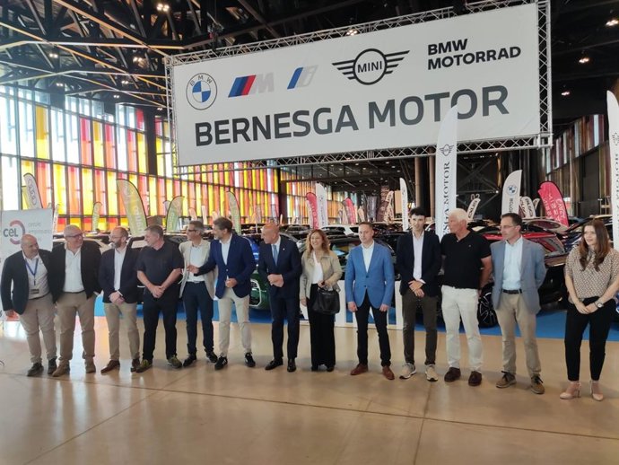 El alcalde de León, José Antonio Díez, en la inauguración del Salón del Vehículo