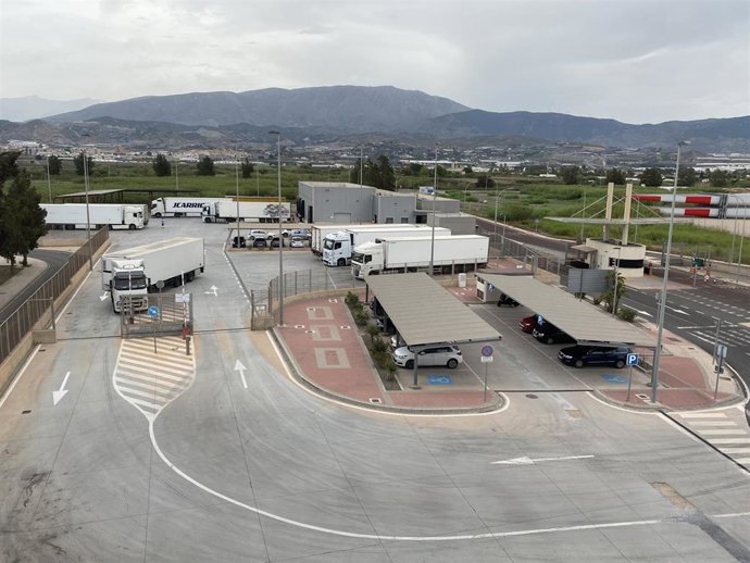 Vista general Punto de Inspección Puerto de Motril.
