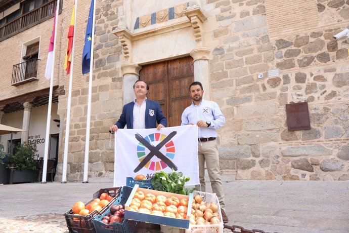 El presidente de Vox en C-LM, David Moreno, y el portavoz en las Cortes, Iván Sánchez