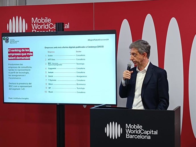 El ceo de MWCapital, Francesc Fajula, este jueves 6 de junio de 2024 en Barcelona