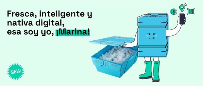 Diseñada en estrecha colaboración con socios clave de la industria pesquera y el comercio minorista, Marina dispone de etiquetas Bluetooth de baja energía de seguimiento y trazabilidad, y códigos QR para permitir la recopilación y el análisis de datos en 