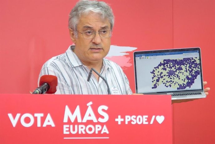 El portavoz del PSOE en la Diputación, Fernando Rubio.