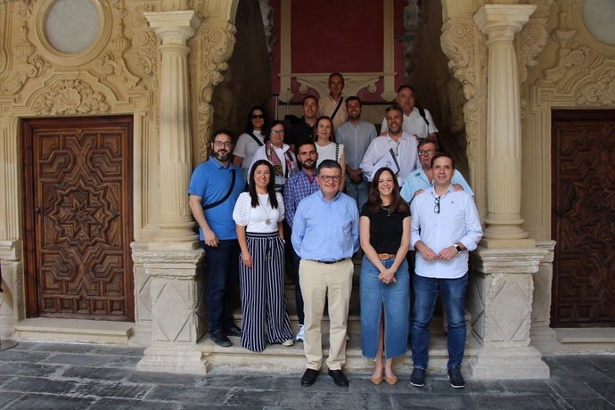 Asistentes a las jornadas para el profesorado del Máster en Tecnología Educativa.