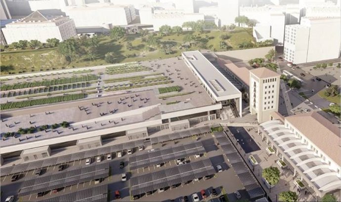 Infografía reordenación ferroviaria en Santander