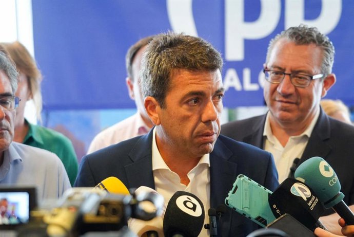 El president del PPCV, Carlos Mazón