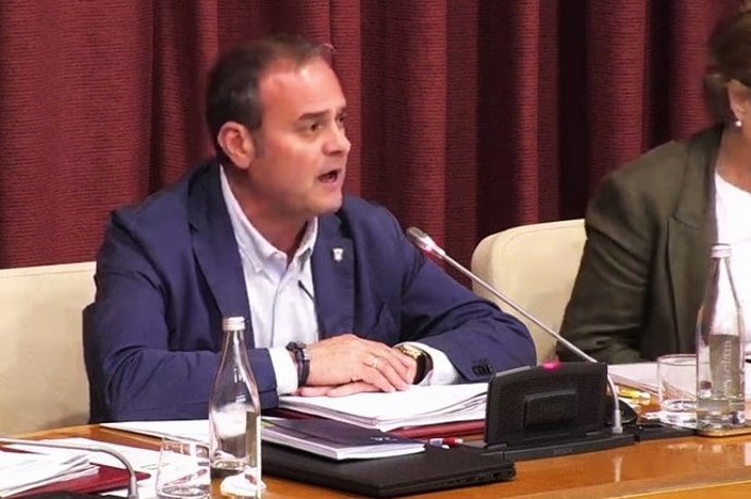 Francisco Iglesias, en su comparecencia en el pleno