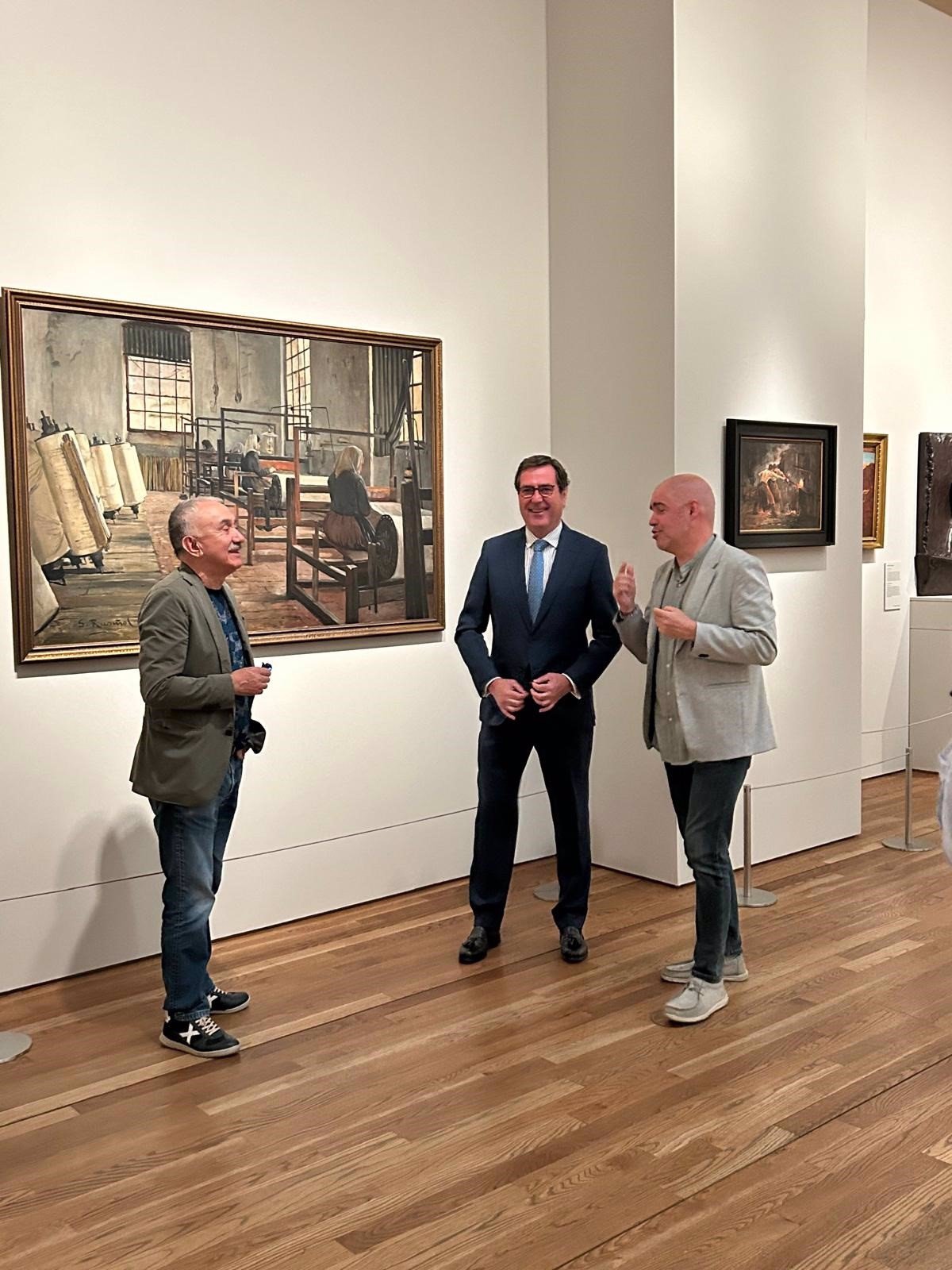 Garamendi, Carmen Calvo and Ángel Gabilondo will analyze the changes in Spain in two centuries with works from the Prado