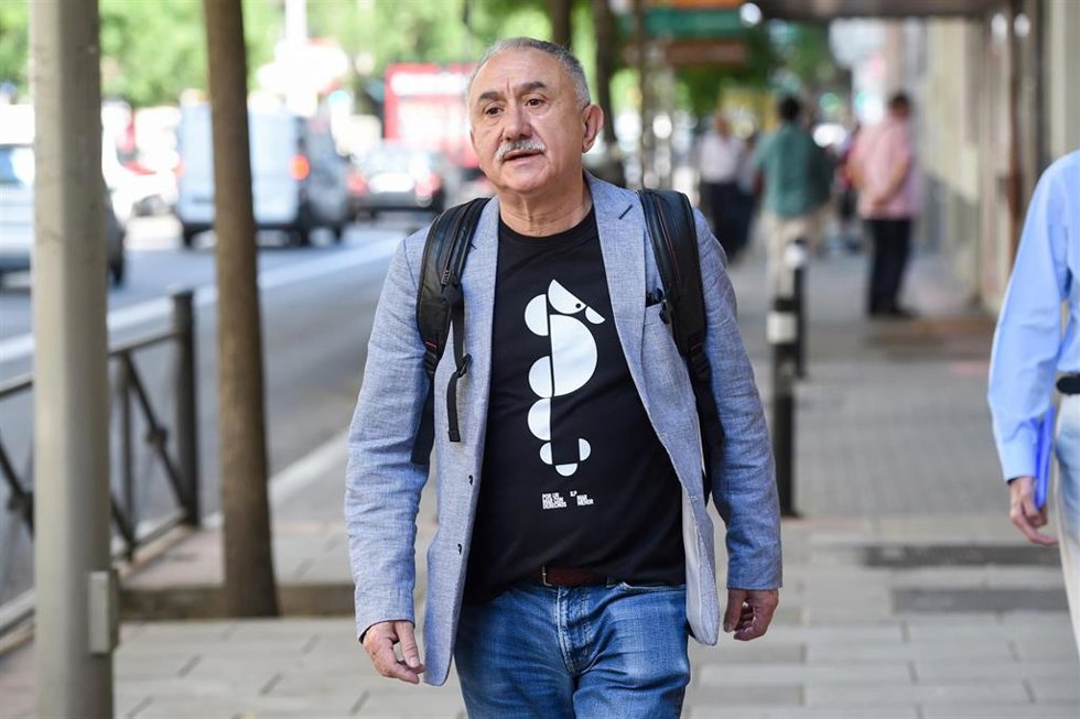 El secretario general de UGT, Pepe Álvarez