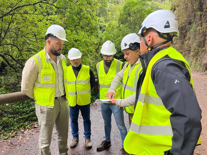 El Cabildo avanza en la construcción del túnel de Los Tilos