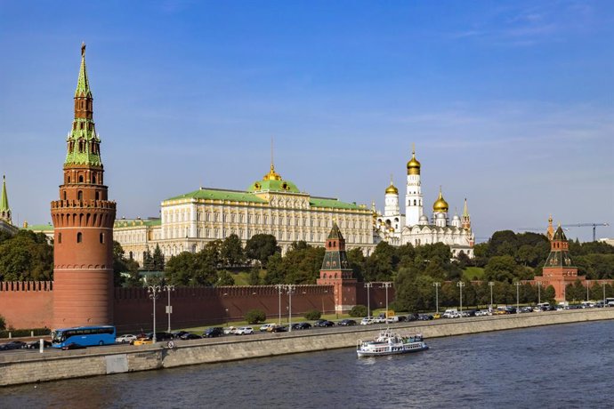 Archivo - September 5, 2018 - Moscow, Moscow, Russia - The Moscow Kremlin â€” fortress in the center of Moscow and its most ancient part, the main social and political and historical and art complex of the city, the official residence of the President of 