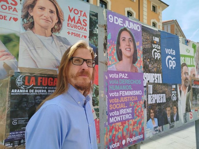 Pablo Fernández en Segovia.