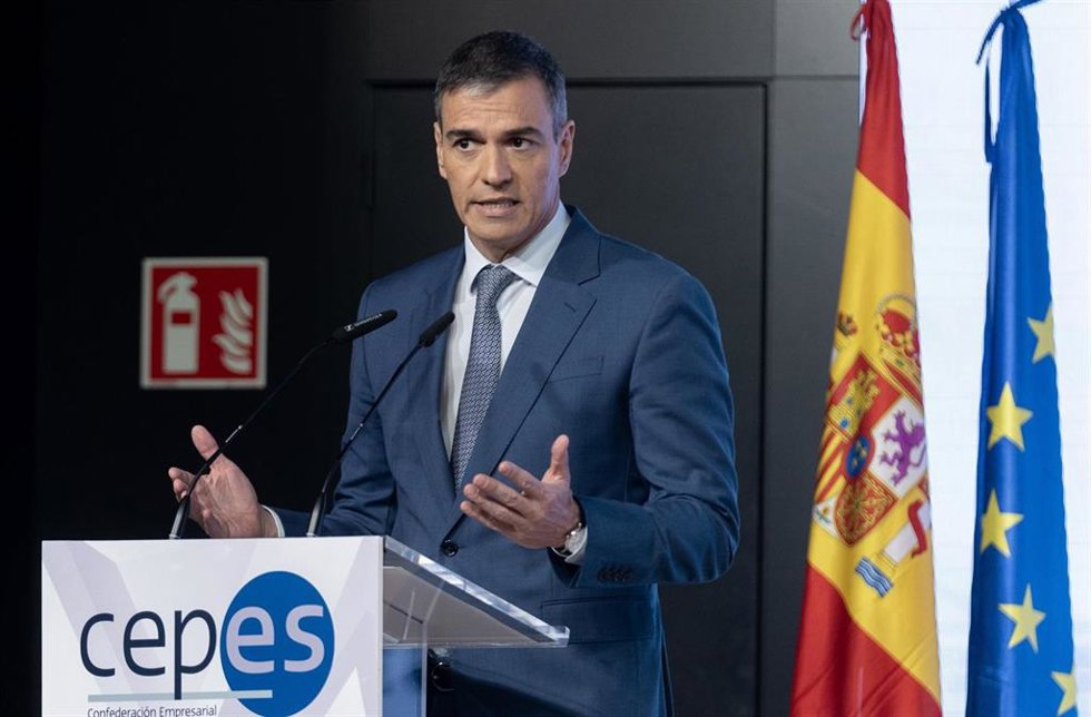 El presidente del Gobierno, Pedro Sánchez.