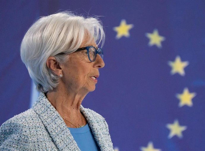 Christine Lagarde, presidenta del Banco Central Europeo (BCE)
