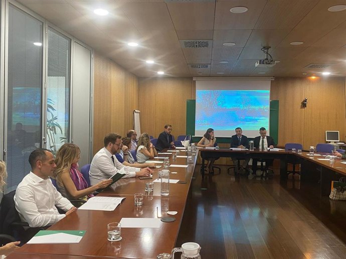 El encuentro se está celebrando en Sevilla capital.
