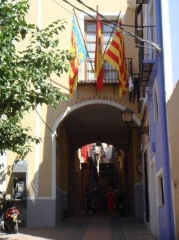 Fachada del Ayuntamiento de La Vila Joiosa