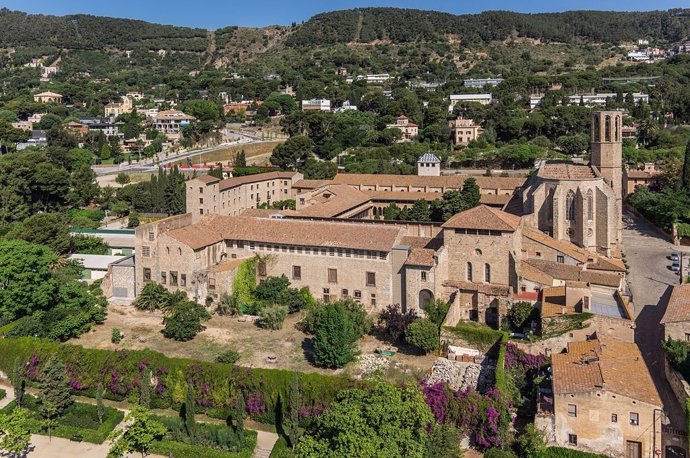 Archivo - Vista aèria del monestir de Pedralbes de Barcelona