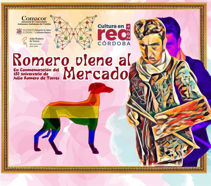Cartel del ciclo 'Romero viene al Mercado'.
