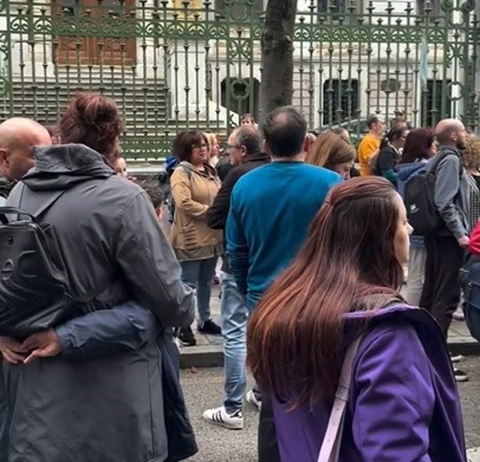 Concentración de la plataforma por la inclusión