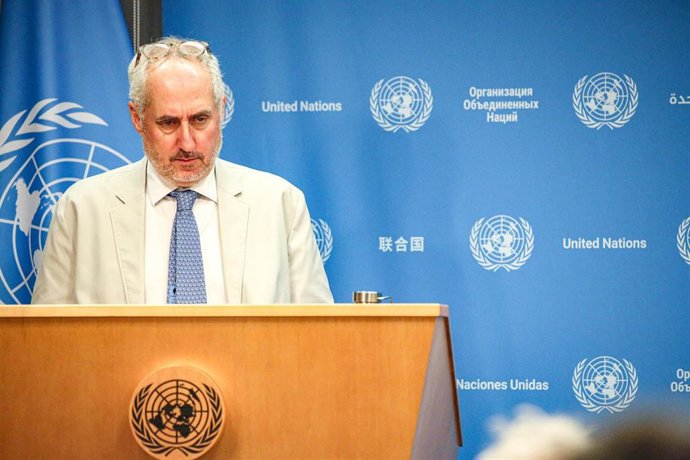 El portavoz del secretario general de la ONU, Stéphane Dujarric