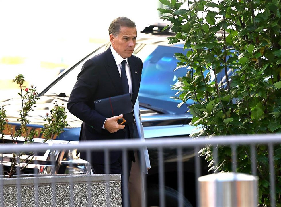 Hunter Biden, hijo del presidente de EEUU, Joe Biden