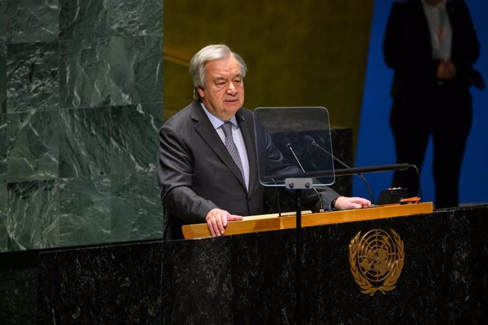 El secretario general de la ONU, António Guterres