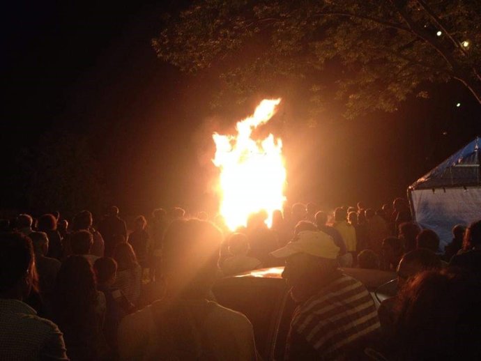 Archivo - Hoguera de San Juan