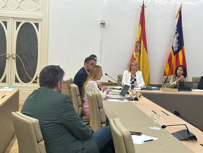 La portavoz de Vox en la comisión de investigación, Patricia de las Heras, durante la exposición de conclusiones.