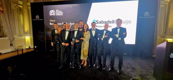 Gala de entrega del premio a la Mejor Entidad de Banca Privada de España que Global Private  Banker ha otorgado a la marca de banca privada de Banco Sabadell, SabadellUrquijo