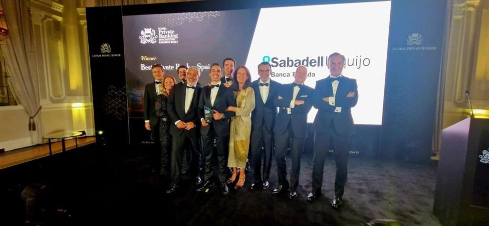 Gala de entrega del premio a la Mejor Entidad de Banca Privada de España que Global Private  Banker ha otorgado a la marca de banca privada de Banco Sabadell, SabadellUrquijo