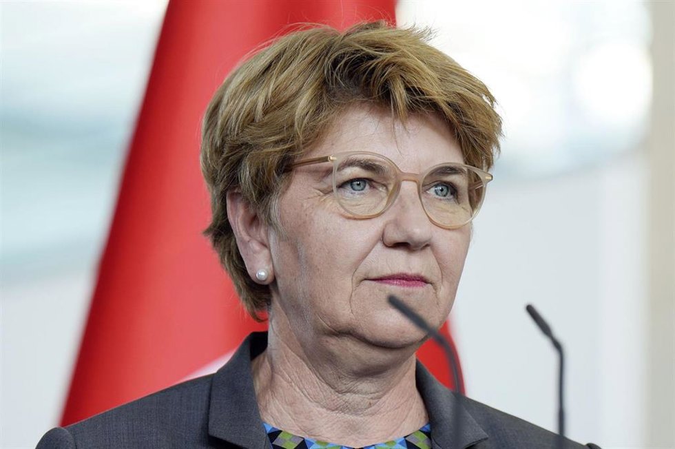 La presidenta de Suiza, Viola Amherd, en una foto de archivo. 
