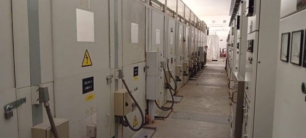 Subestación de Endesa en Arguineguín, en Mogán (Gran Canaria)
