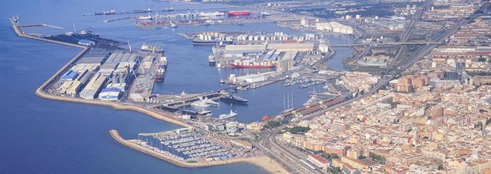 Vista aèria de Port de Tarragona
