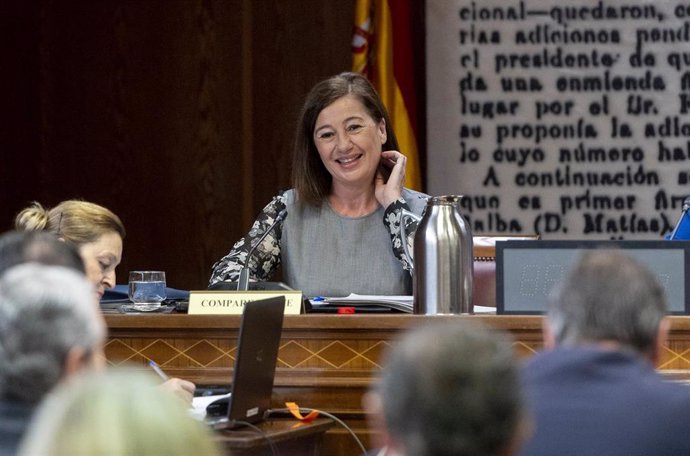 La presidenta del Congreso de los Diputados, Francina Armngol, comparece ante la Comisión de Investigación sobre el ‘caso Koldo’, en el Senado, a 7 de junio de 2024, en Madrid (España). La Comisión de Investigación analiza los contratos públicos realizado