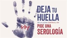 Programa 'Deja tu huella' de Semes en colaboración con Gilead para el diagnóstico precoz del VIH.