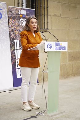 La secretaria general del PP, Cuca Gamarra, en una imagen de archivo