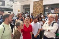 Díaz pide el voto para Sumar para "dar fuerza" al Gobierno y "seguir ganando derechos para la gente trabajadora"