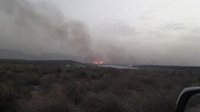 El Infoca da por controlados tres de los cinco incendios desatados por rayos en Níjar y Lucainena de la Torres (Almería)