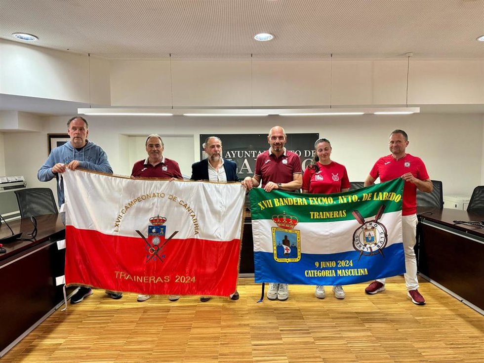 Presentación de la 17 Bandera Ayuntamiento de Laredo y Campeonato Regional de Traineras