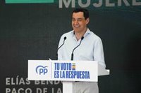 Moreno llama la atención sobre que Sánchez no hablara del tren litoral en Benalmádena con un cronograma ni dinero